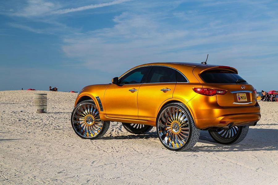  Infiniti FX by Forgiato Wheels 2015 года  (фото 2 из 8)